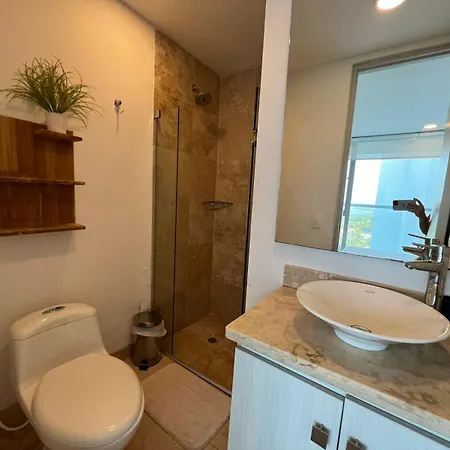 Apartamento Con Vista Al Mar En Sonesta Con Salida Directa A La Playa *